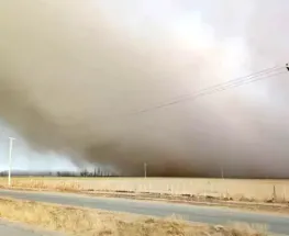 Sigue vigente la alerta por la llegada de viento Zonda