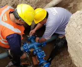 La rotura de un caño de agua potable afecta a vecinos de Jáchal