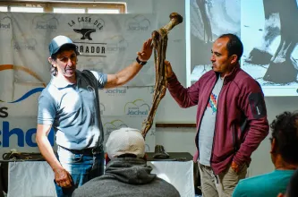 Jáchal organizó la primera clínica de herrado de caballos