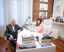 José Luis Gioja se reunió con CFK en el instituto Patria