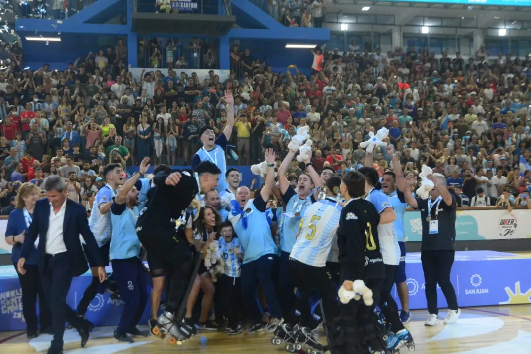 hockey sobre patines campeones del mundo