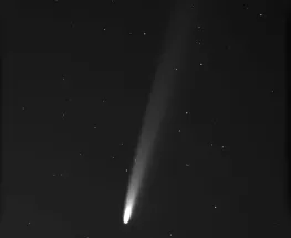 Impactante: así se vio "El cometa del Siglo" en San Juan