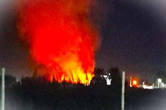 Otra vez, incendios en Médano de Oro