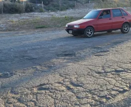 Confirman la repavimentación de tres tramos de la ruta que lleva a Los Berros