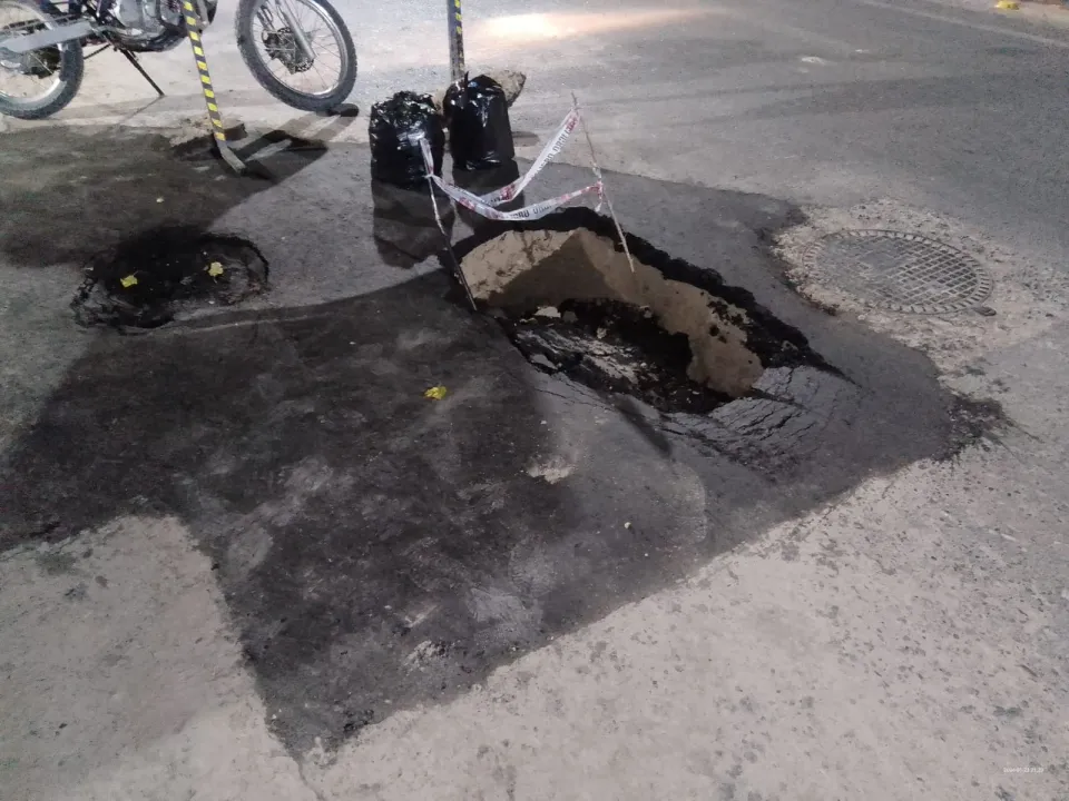 Bache en Santa Lucía